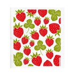 Swedish Dishcloth, Strawberries, Red