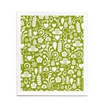 Swedish Dishcloth, Dala Green