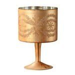 Antique Etched Trifle, Copper, 7.1 X 7.1 X 8.6 in.