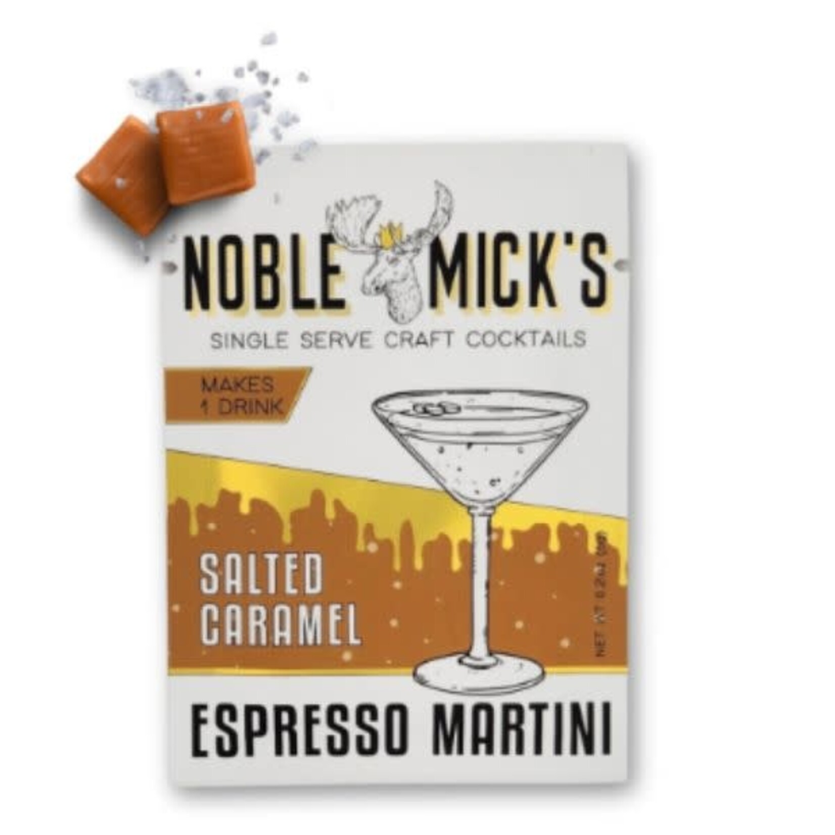 Noble Mick's Noble Mick's Single Serve Craft Cocktail, Salted Caramel Espresso Martini