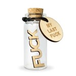 Bad Betty Greeting Co. Novelty Gift, My Last Fuck Jar