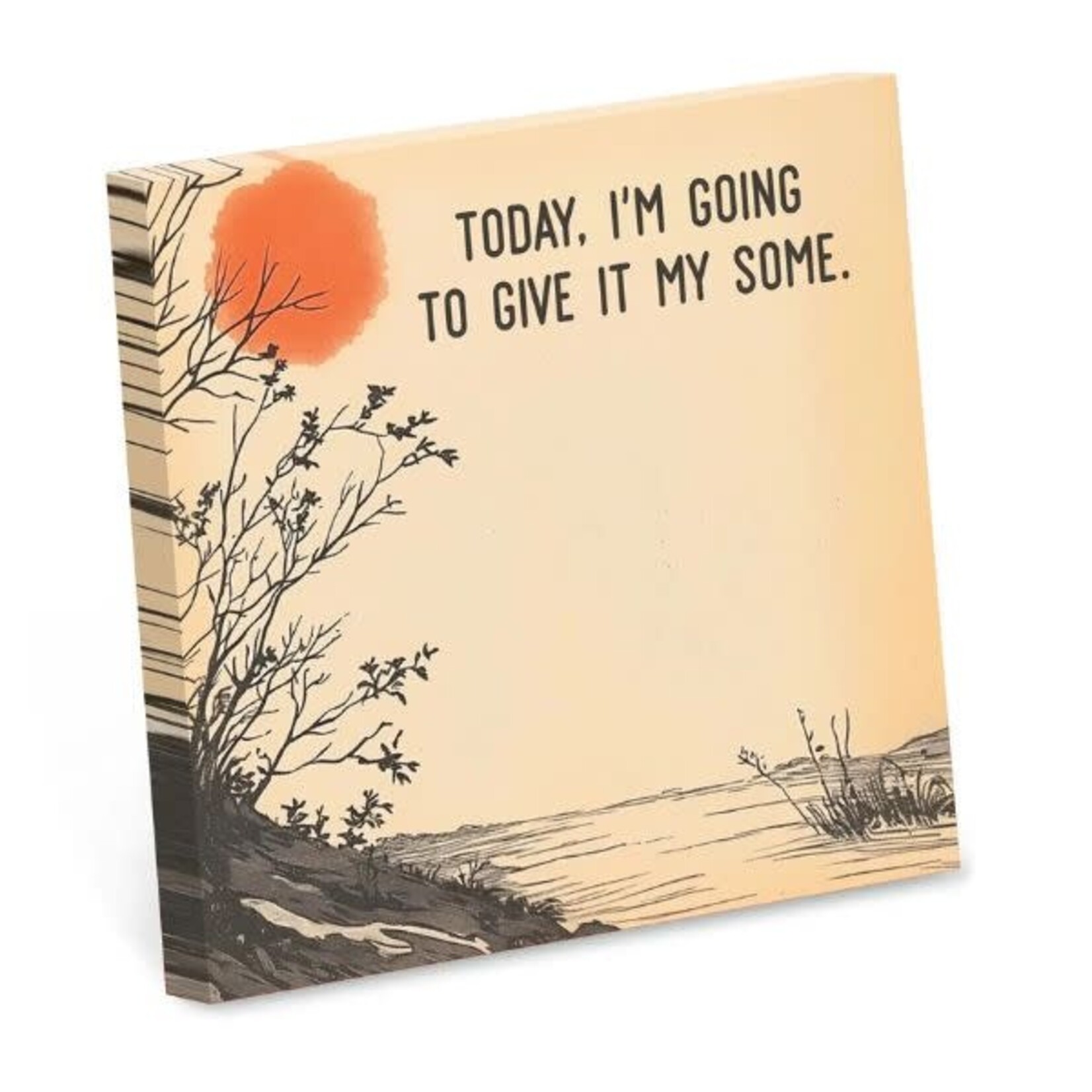 Bad Betty Greeting Co. Sticky Note Pad, Give It My Some
