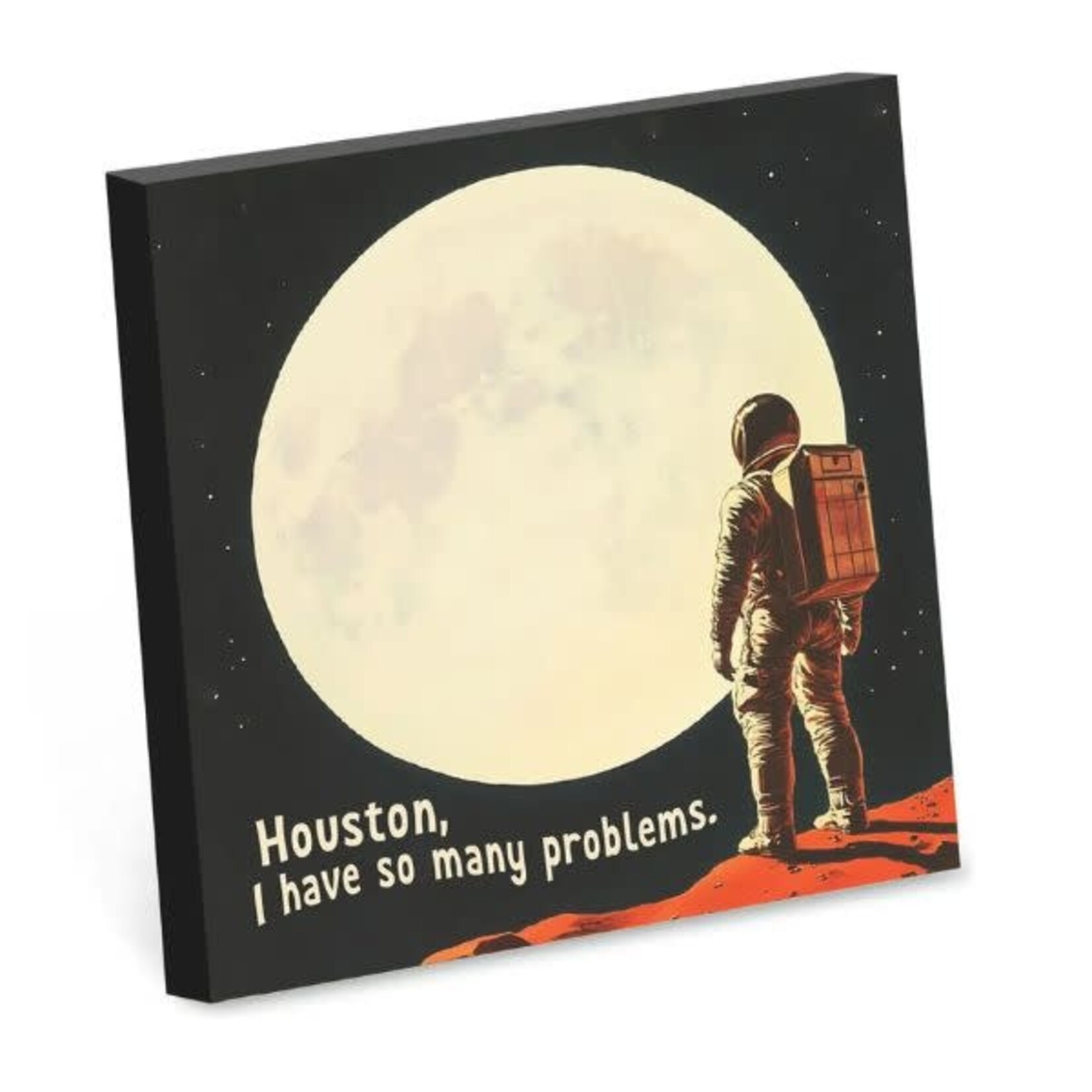 Bad Betty Greeting Co. Sticky Note Pad, Houston, I Have So Many Problems