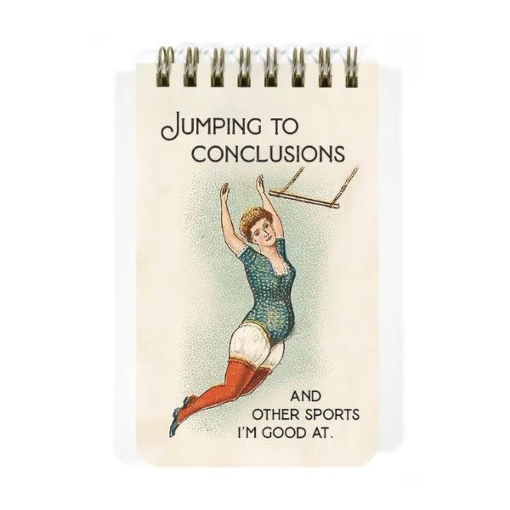 Bad Betty Greeting Co. Spiral Memo Pad, Jumping to Conclusions