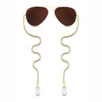 Willows Amelia Sunglasses, Clear Quartz, 7 X 4 X 3 in