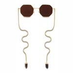 Willows Gold Dust Woman Sunglasses, 7 X 4 X 3 in