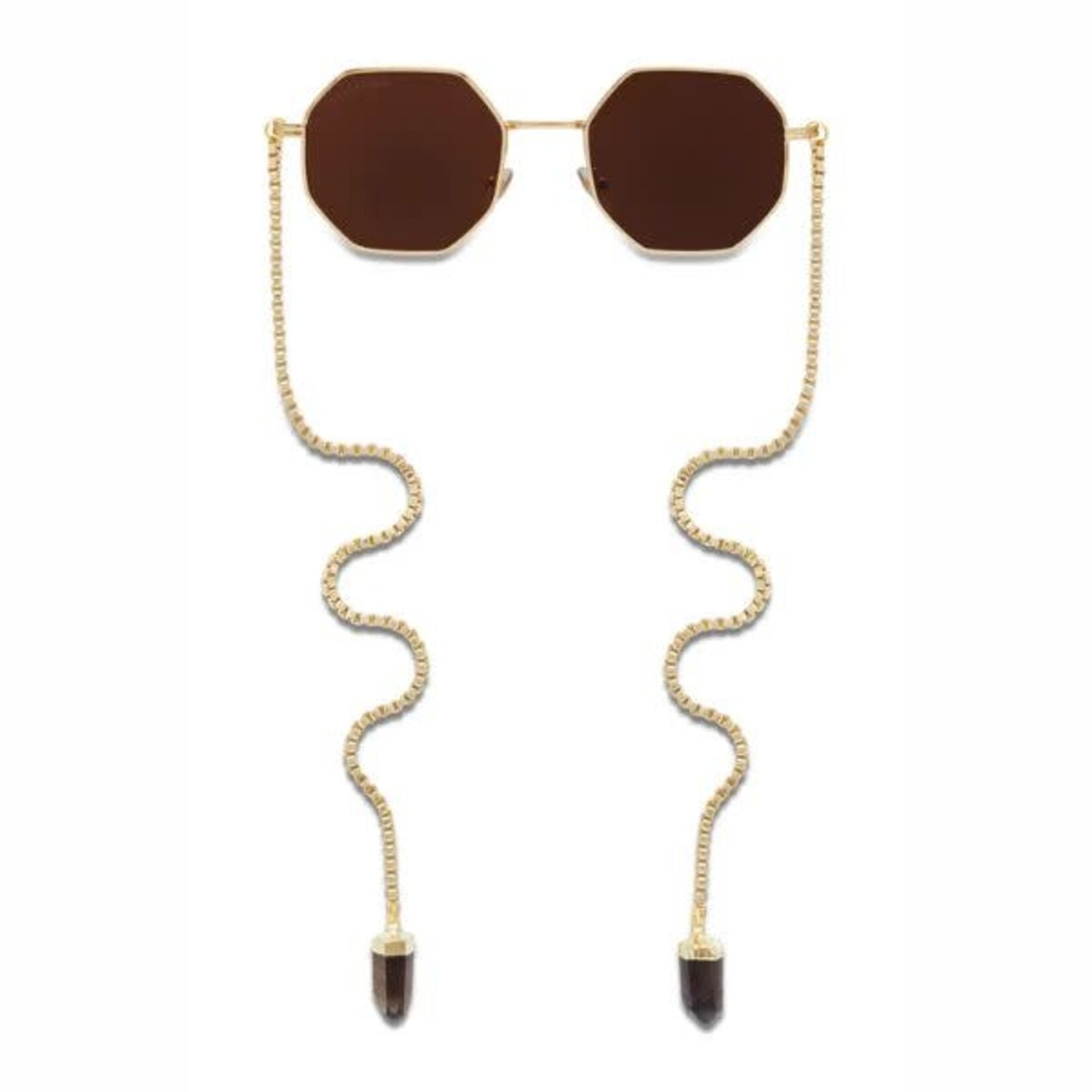 Willows Gold Dust Woman Sunglasses, 7 X 4 X 3 in