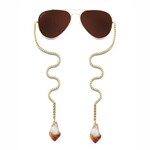 Willows Amelia Sunglasses, Citrine, 7 X 4 X 3 in