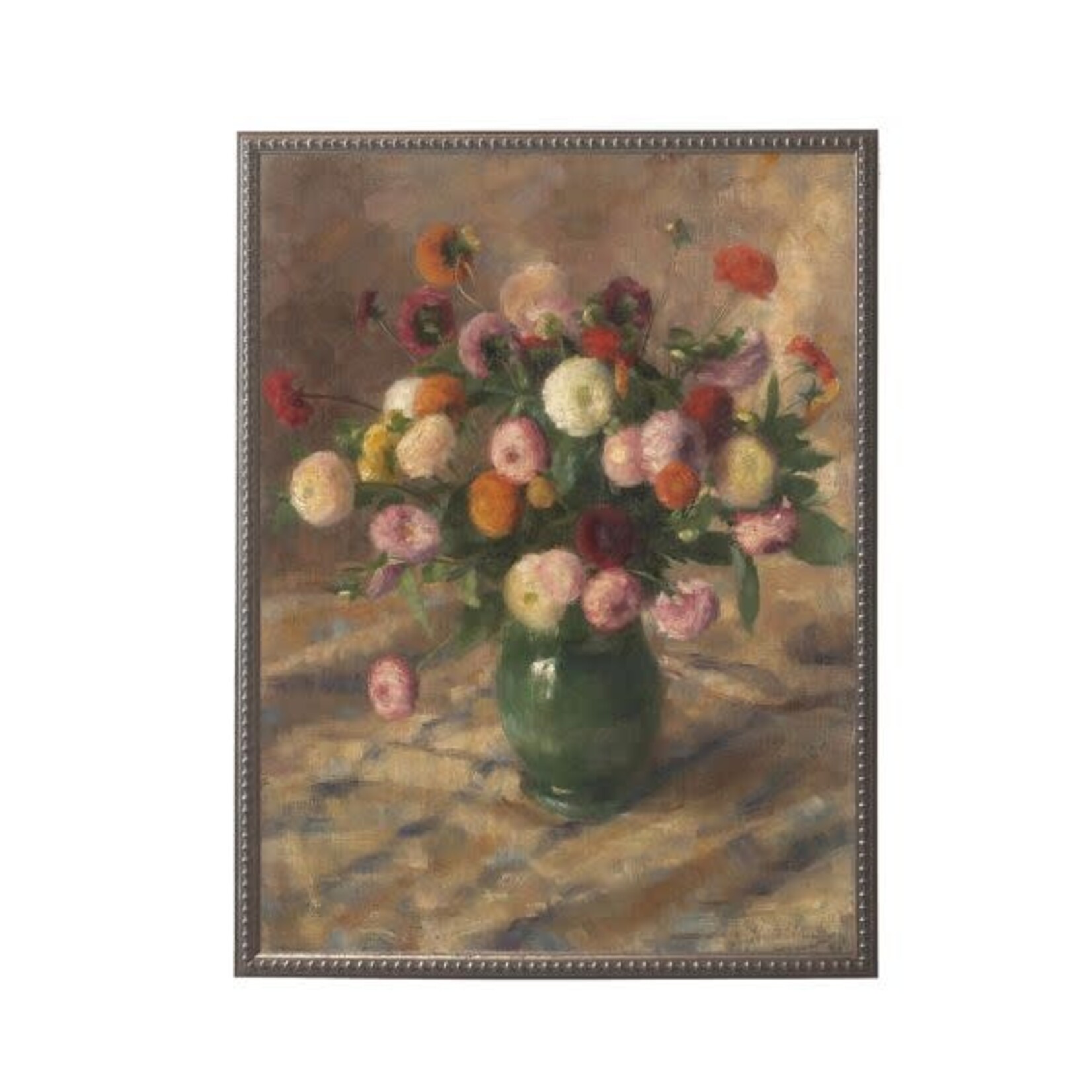 Antique Curiosities Inc Vintage Oil Painting Reproduction L, Gold Frame, 8 X 10 in.