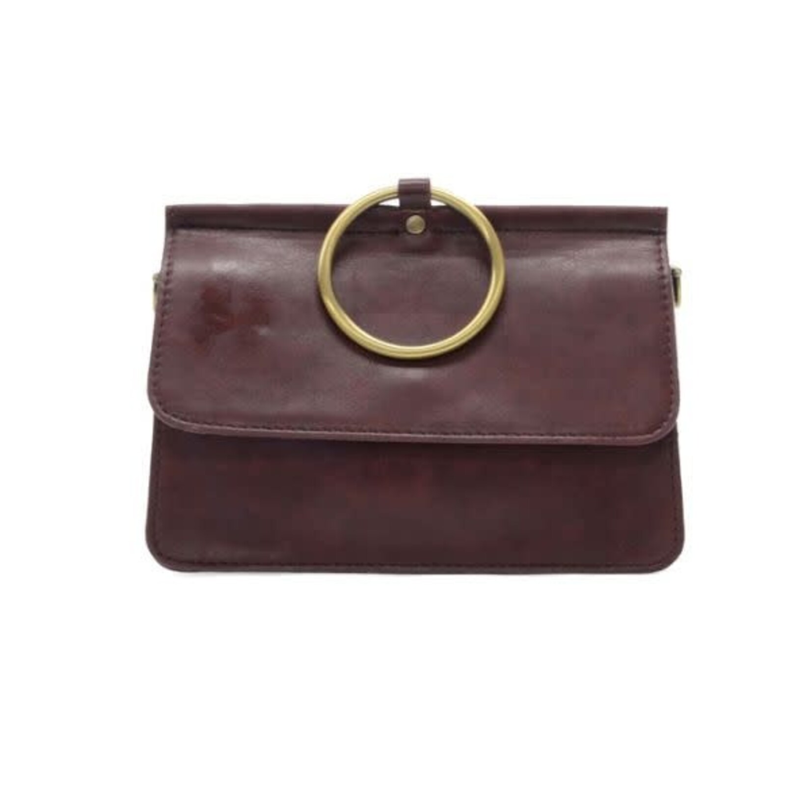 Joy Susan Aria Ring Bag, Mahogany