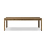 Noeline Double Extension Dining Table, Worn Oak, 96 X 42 X 30 in.