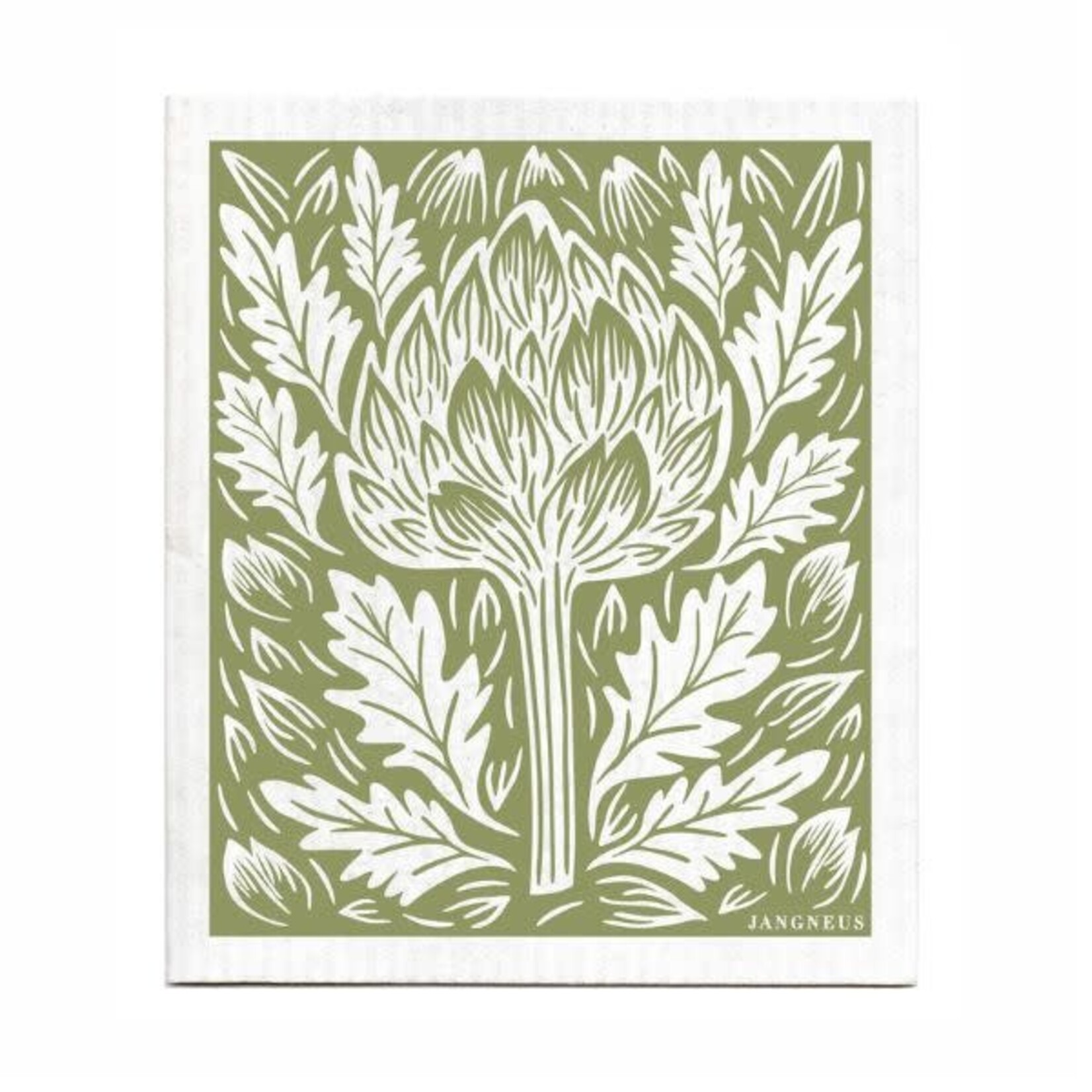 Swedish Dishcloth, Artichoke Green