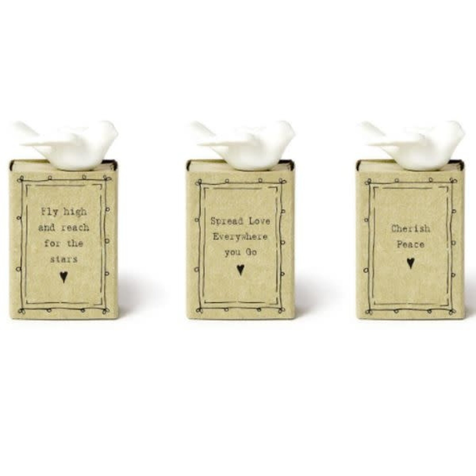 Dove Matchbox, Assorted Sayings, 1.25 in.
