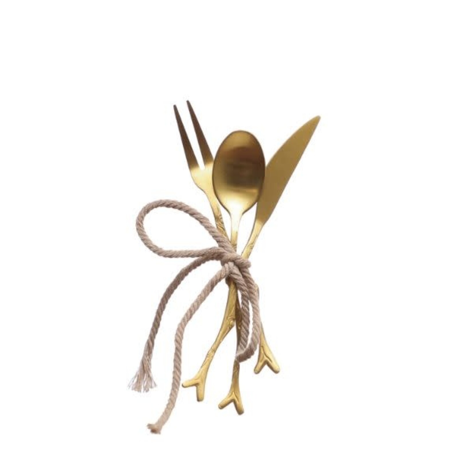 Twig Shaped Appetizer Utensils, Set of 3