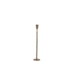 Hand-Forged Taper Holder, Gold, Medium, 15.5 in.