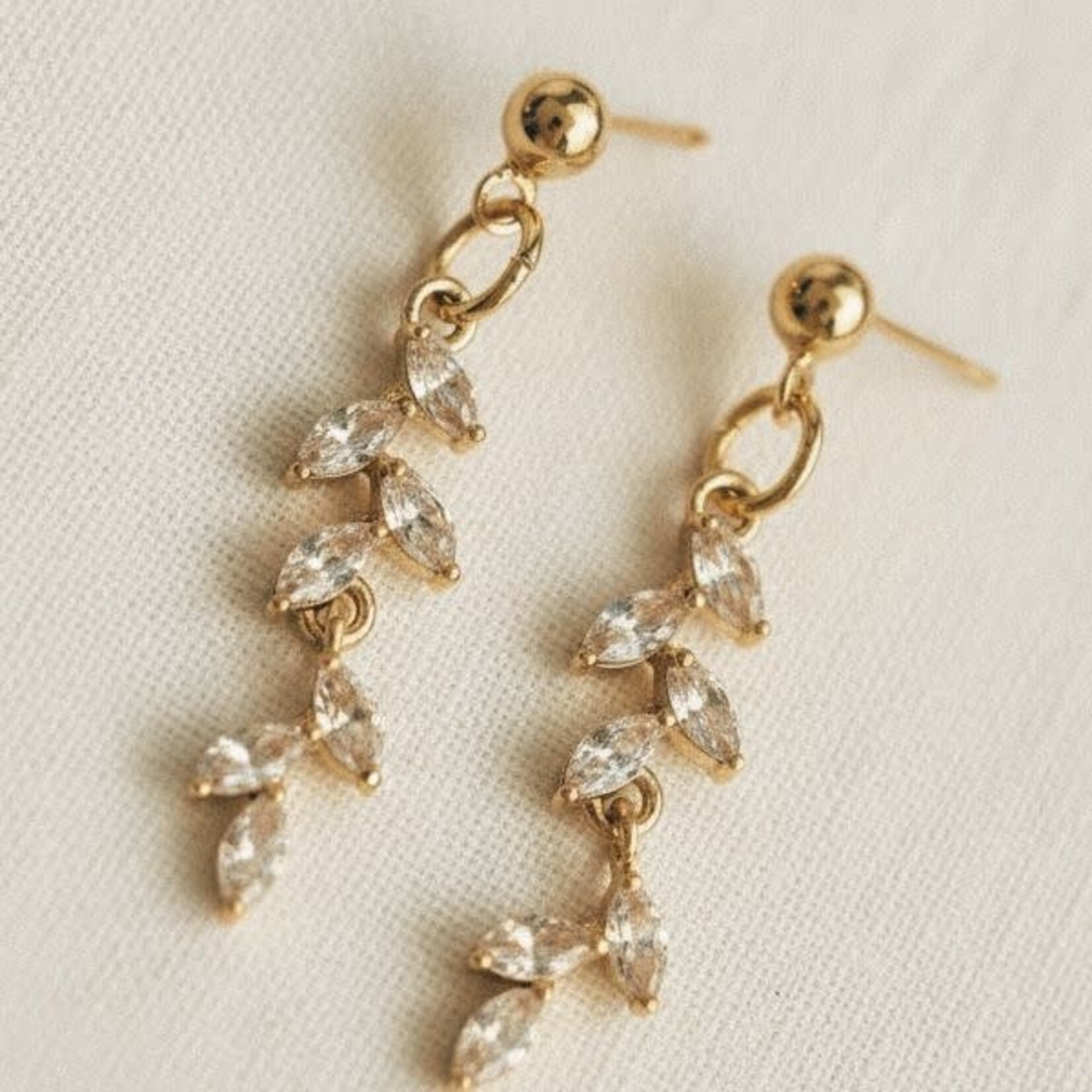 Ellemadera Long Tassel Leaf Drop Earrings, 3 in.