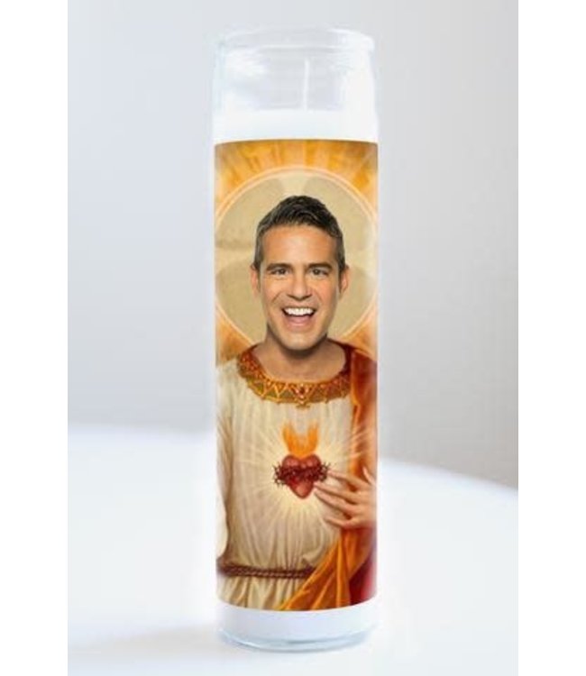 Saint Andy Cohen Prayer Candle Unscented