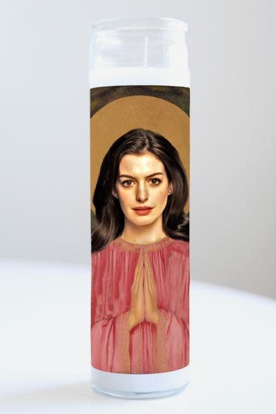 Illuminidol Saint Anne Hathaway Prayer Candle Unscented