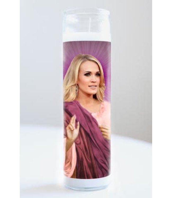 Saint Carrie Underwood Prayer Candle Unscented