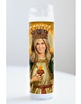 Illuminidol Saint Jennifer Aniston Prayer Candle - Unscented