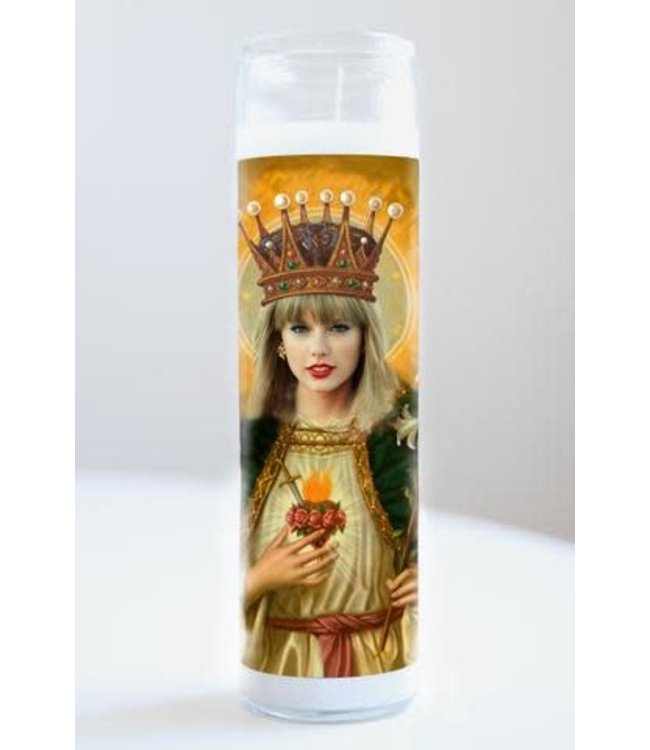 Saint Taylor Swift Prayer Candle