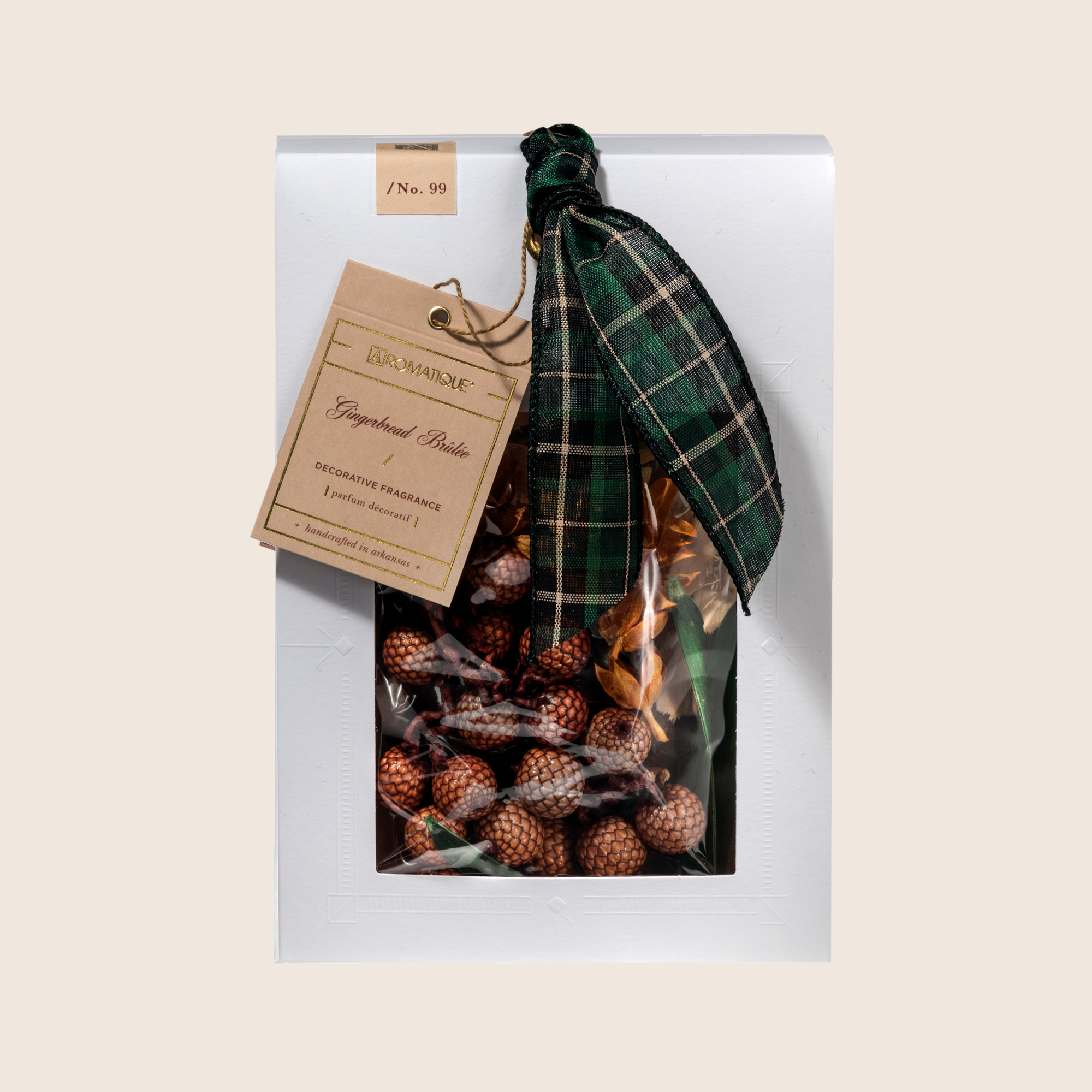 Aromatique Gingerbread Brulee'- Decorative Fragrance Pocketbook
