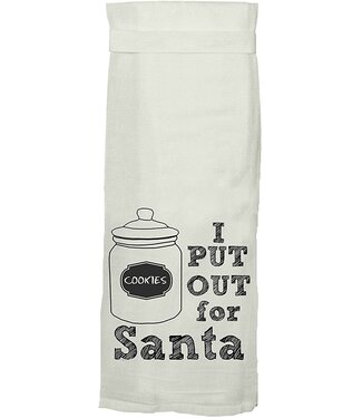 I Put Out for Santa Towel