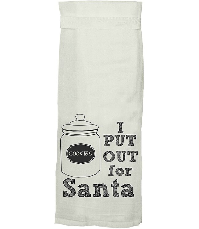 I Put Out for Santa Towel