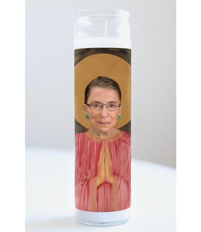 Saint Ruth Bader Ginsburg- Black Robe Candle