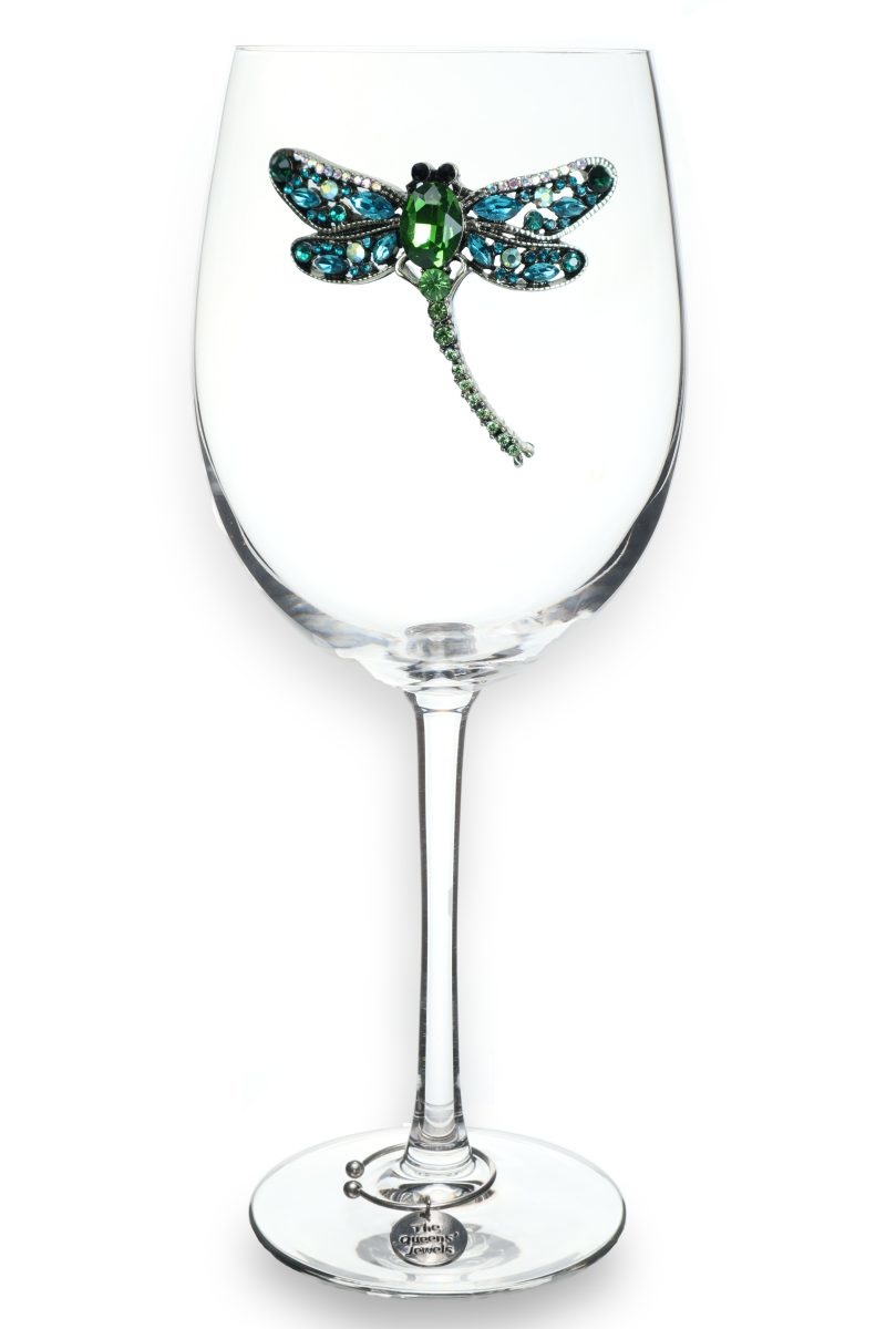 The Queen Jewels Dragonfly Stemmed