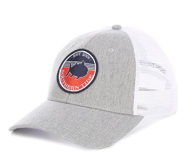 Southern Tide Mens Freedom Ring Patch Trucker Hat