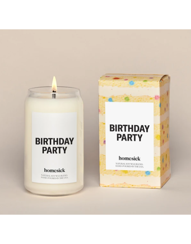 homesick Birthday Party Candle