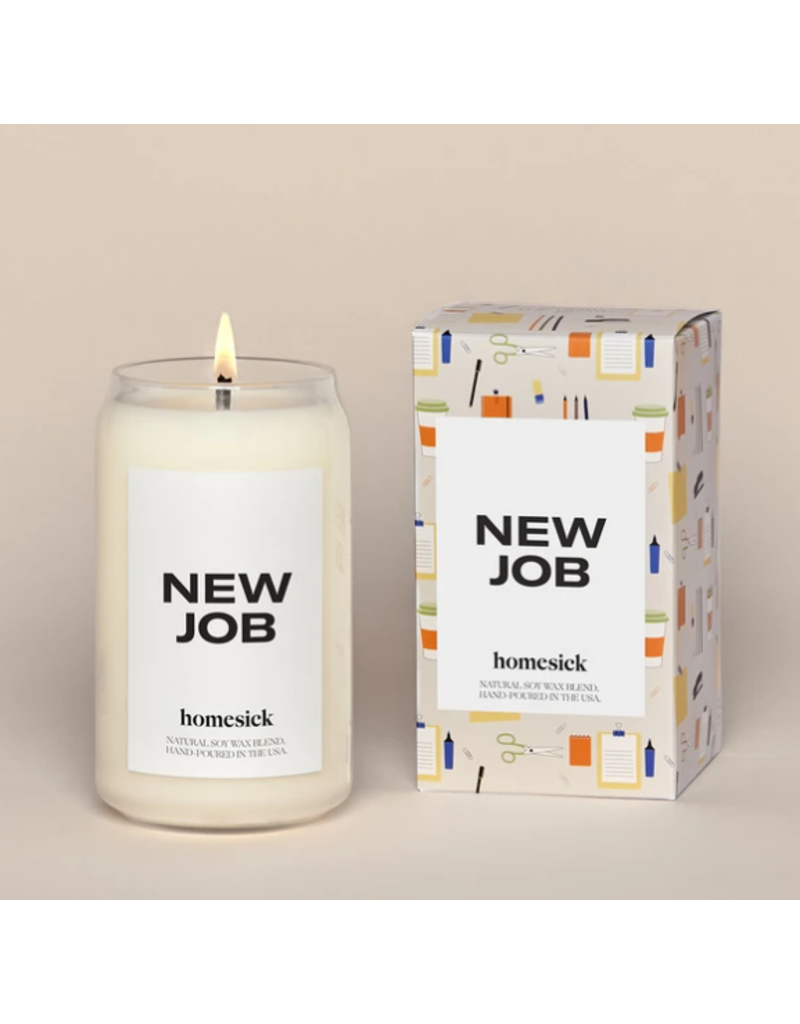 homesick New Job Candle