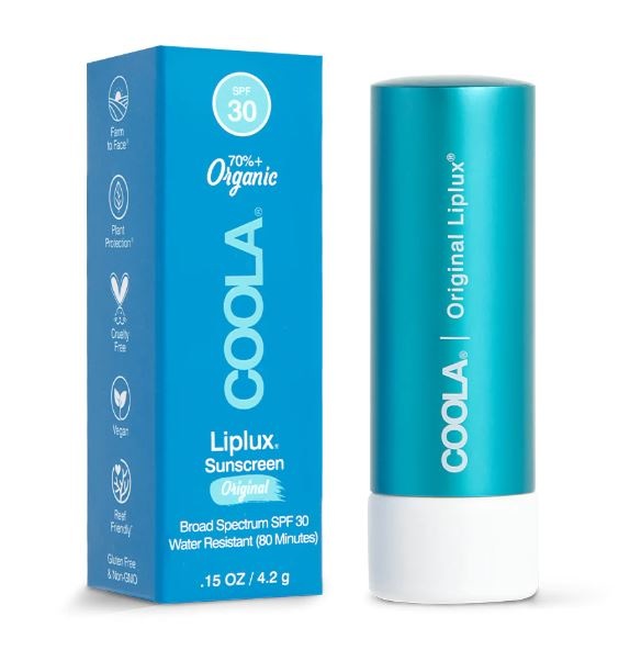 Coola Classic Liplux Organic Lip Balm Sunscreen SPF 30- Original