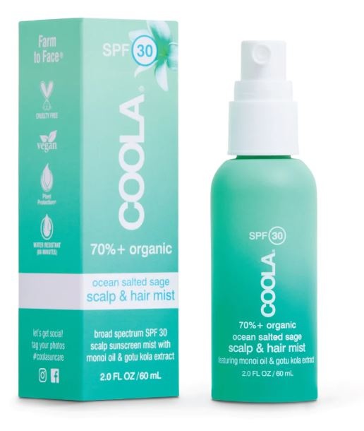 Coola Scalp & Hair Mist Organic Sunscreen SPF 30 2oz