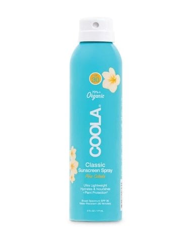 Coola Classic Body Organic Sunscreen Spray SPF 30 6oz- Pina Colada