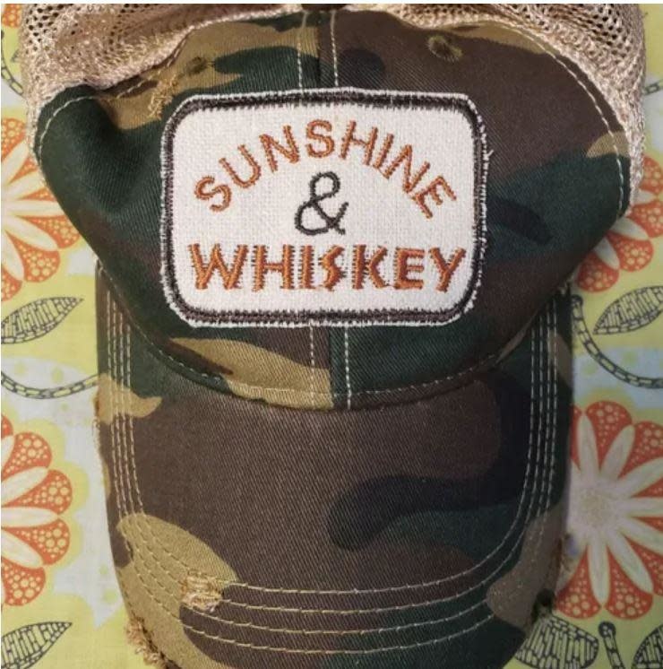 Goat Stock Sunshine & Whiskey Camo Hat