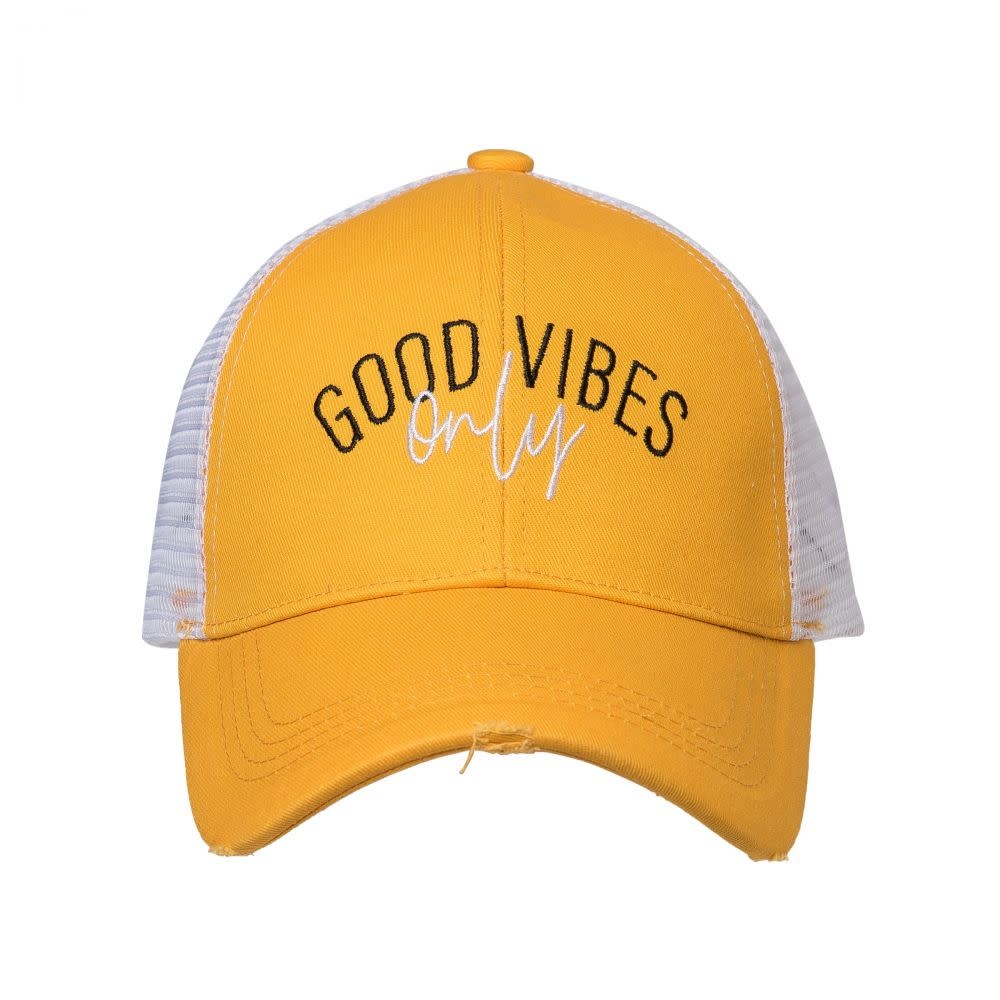 Totalee Gift Good Vibes Only Baseball Hat