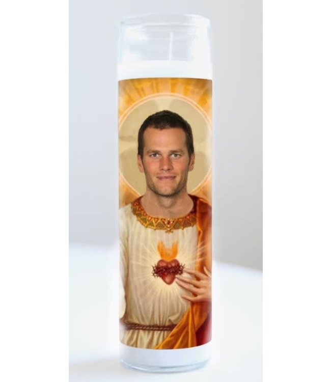 Saint Tom Brady Candle - Mark Anthony's Gifts