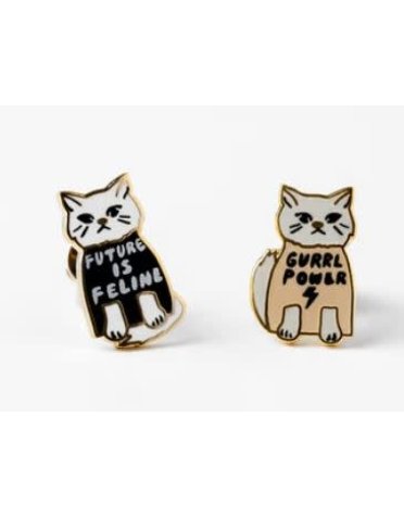 Yellow Owl Workshop Gurrrl Power Earrings