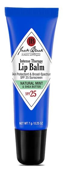 Jack Black Intense Therapy Lip Balm .25oz Natural Mint