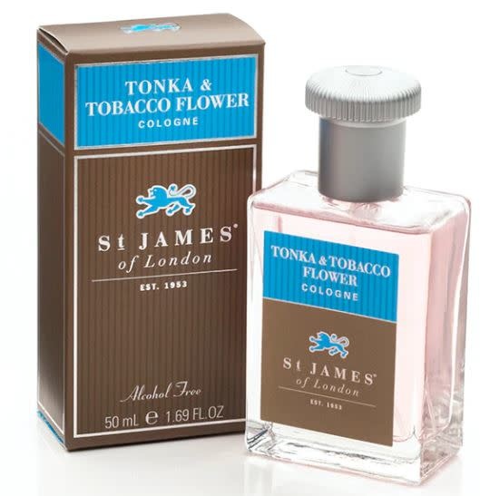 St. James of London Tonka & Tobacco Flower Cologne 50ml
