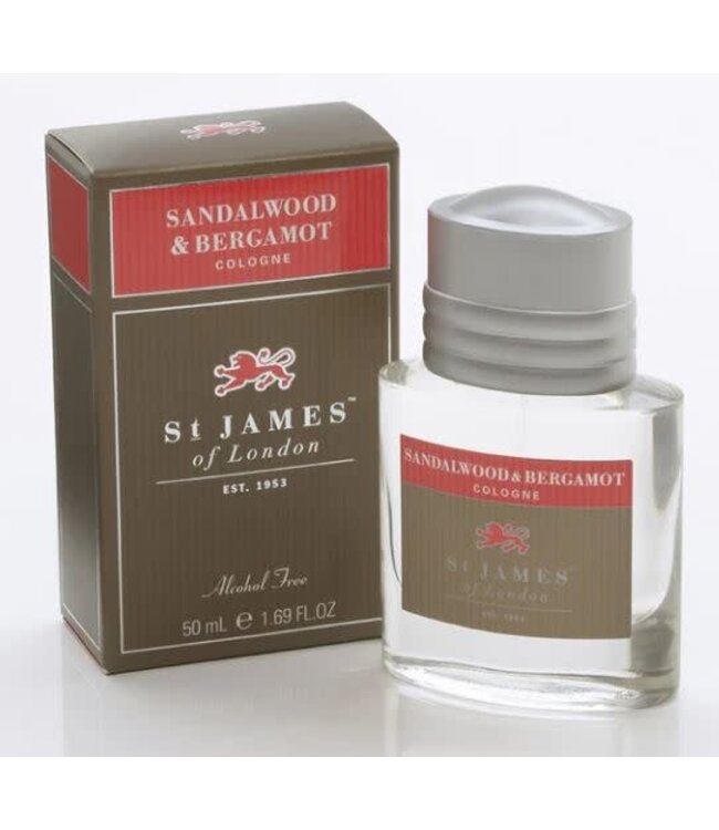 Sandalwood & Bergamot Cologne 50ml