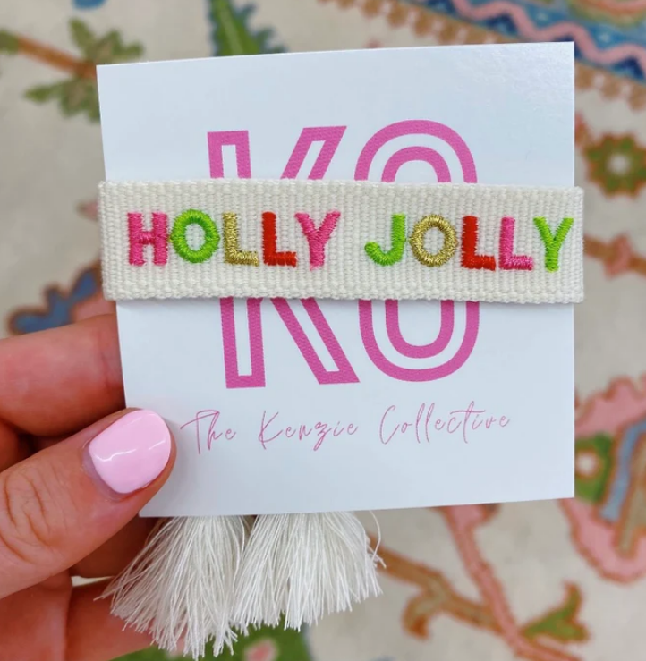 The Kenzie Collective Holly Jolly Signature Bracelet