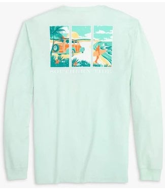 Coastal Triptych Long Sleeve T-Shirt