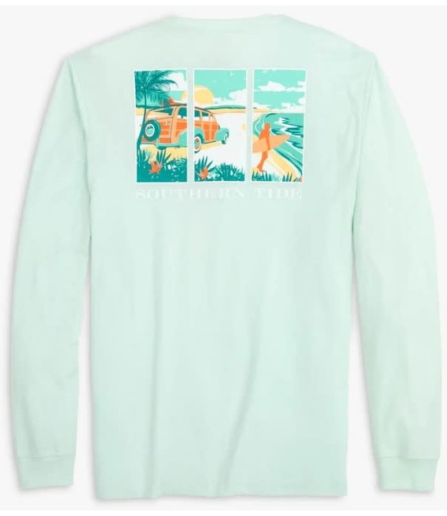 Coastal Triptych Long Sleeve T-Shirt