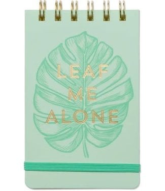 Leaf Me Alone Vintage Sass Notepad