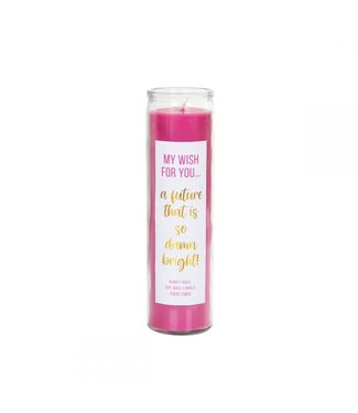 A Future That's Bright My Wish Candle