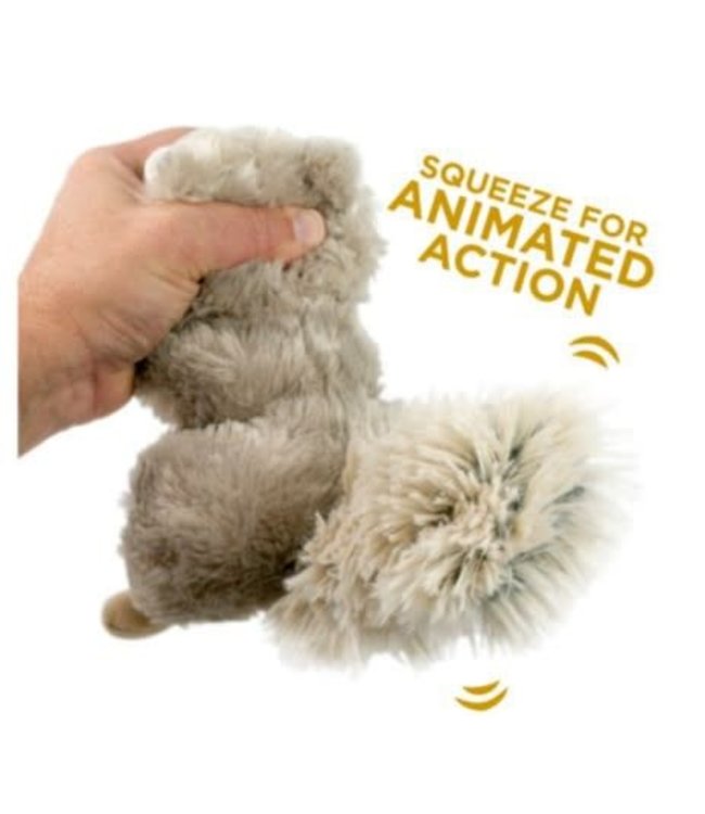 Animated Squirrel Dog Toy