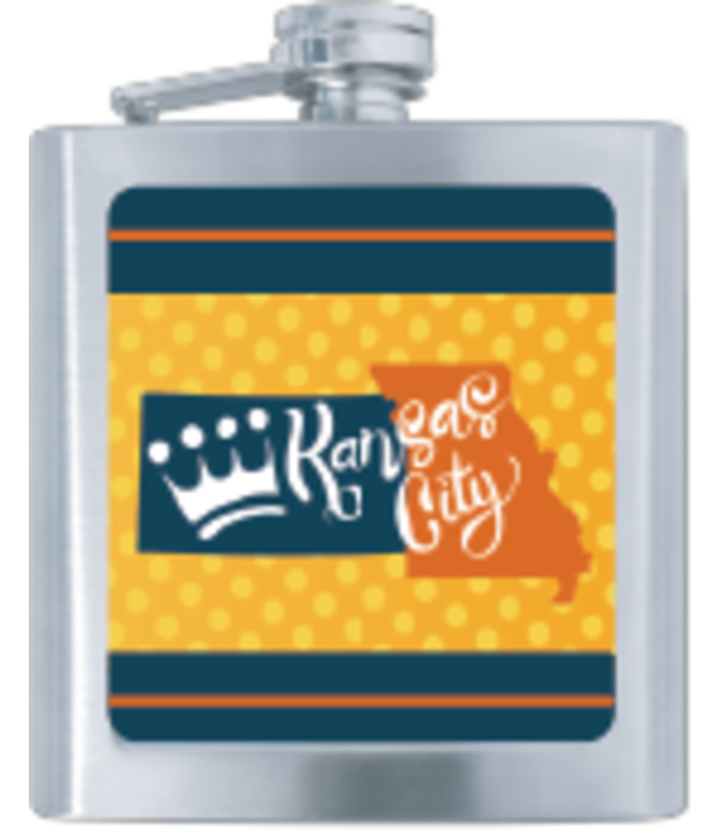 Kansas City Crown Flask